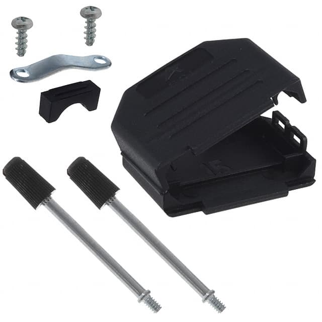 86303638BLF Amphenol ICC (FCI)  Capots de connecteurs D-Sub en forme de D